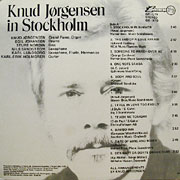 KNUD JORGENSEN / In Stockholm